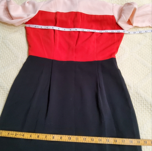 Kate Spade Parker Colorblok Dress Size 6 - Picture 15 of 16